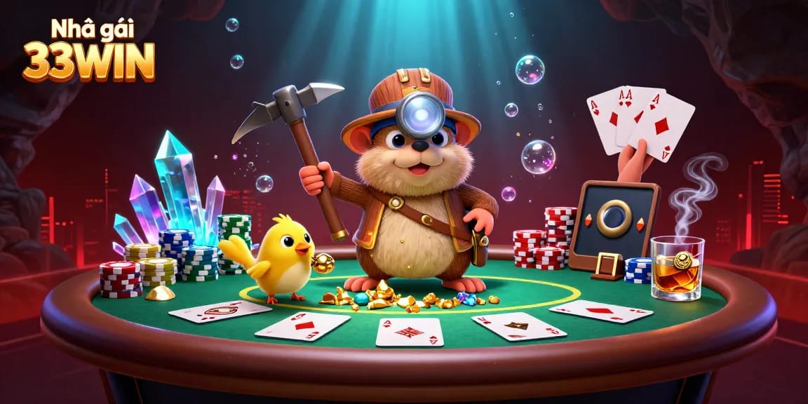 Experience thrilling action at Nhà cái 33WIN with vibrant casino gameplay and treasure hunting.
