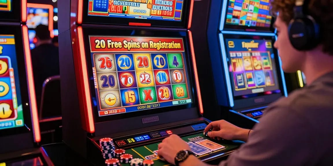 Experience free spins on registration uk with exciting slot games and vibrant casino atmosphere.