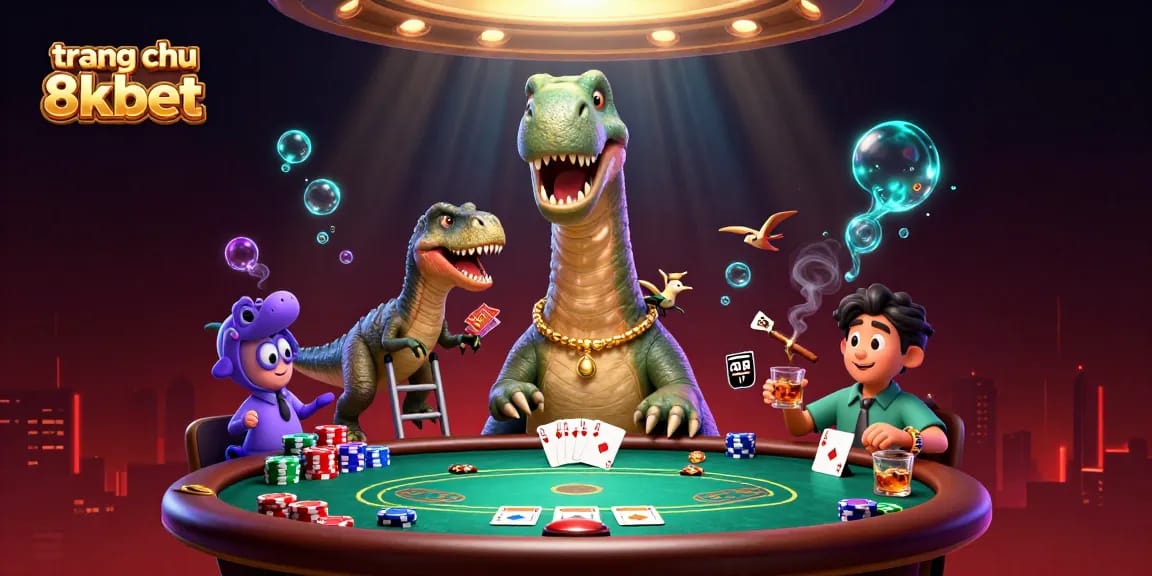 Experience fun and excitement on trang chu 8xbet with dynamic poker action and colorful casino elements.