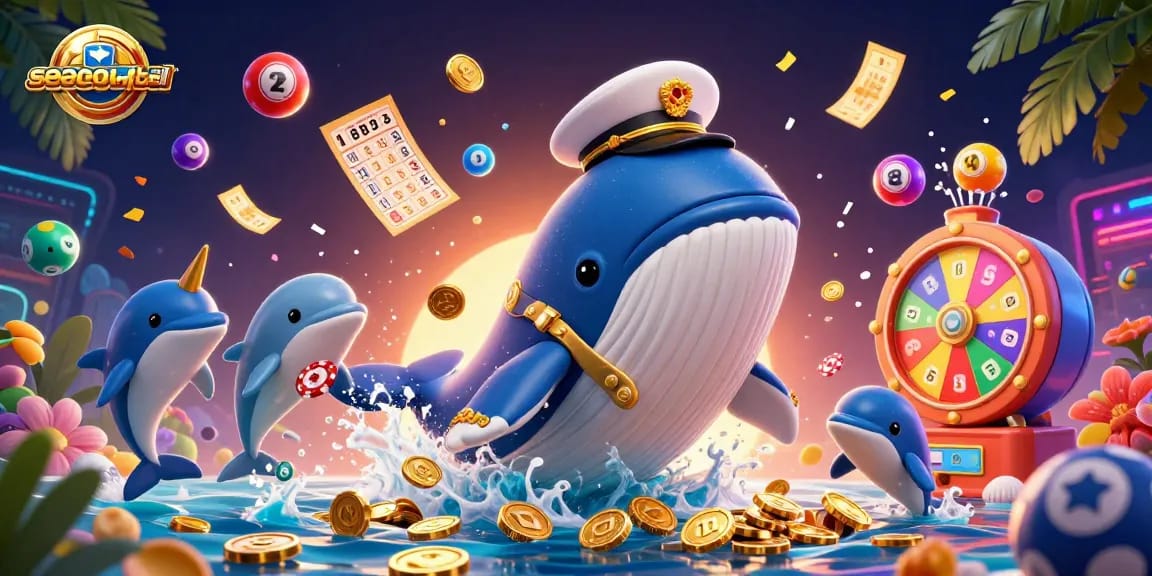 Experience the excitement of seacoastsoftball with animated characters and vibrant gambling elements.