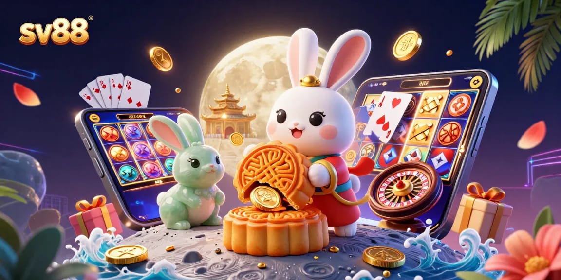 Experience thrilling gameplay at sv88 with vibrant poker chips and dynamic slot games bursting from the screen.