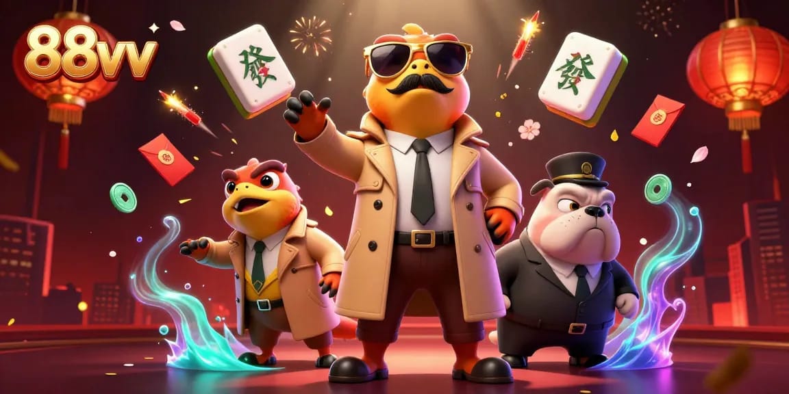 Experience thrilling gambling at 88vv, where raptors and a bouncer bring vibrant energy to the casino.