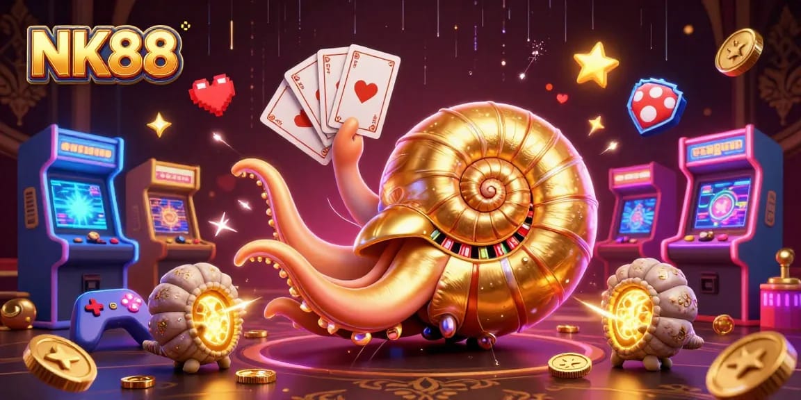 Experience thrilling gameplay with NK88's dynamic casino adventure with dazzling game elements and golden glory.