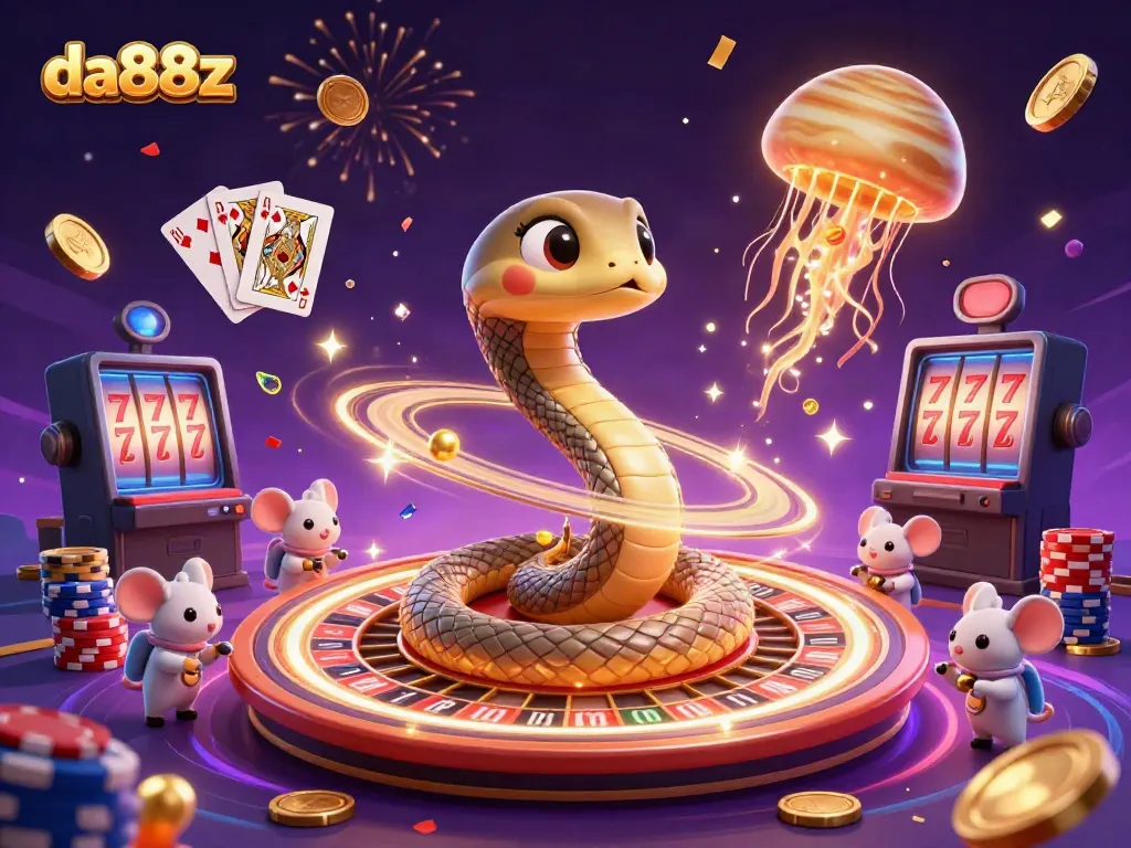 Experience the da88z excitement with cosmic casino characters and dynamic gaming elements.