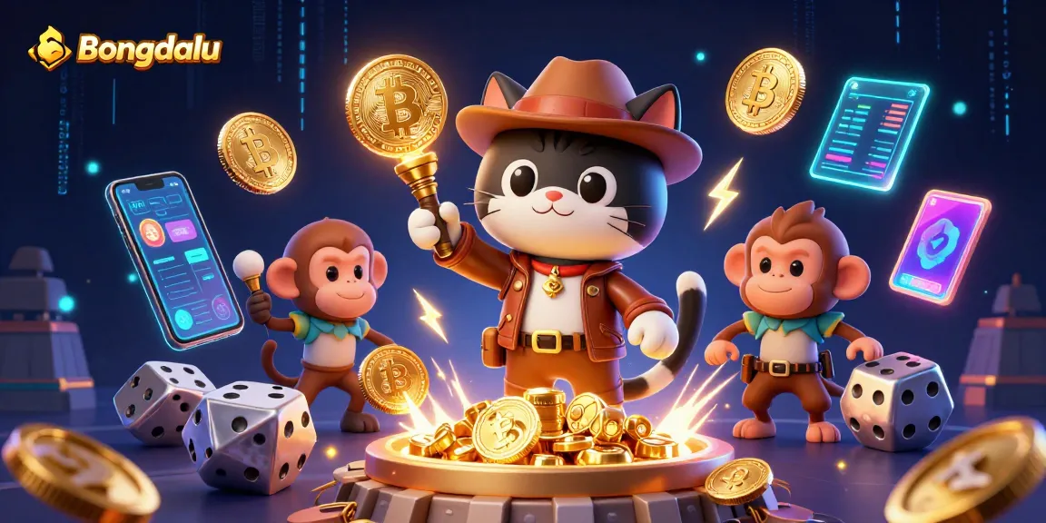 Engage with Bongdalu's thrilling casino adventure featuring an archaeologist cat and treasures.