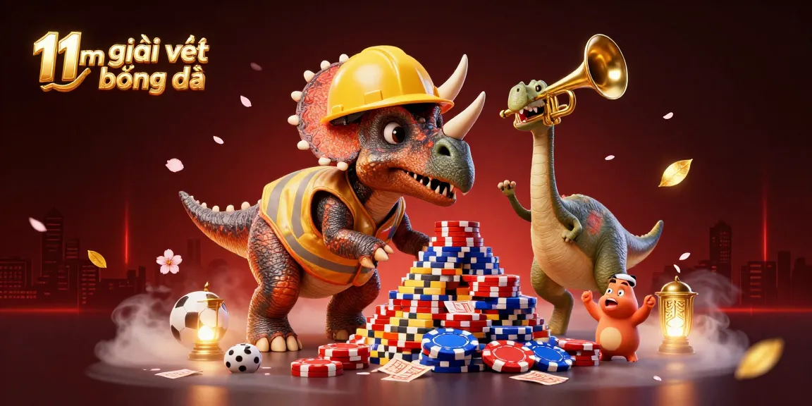 Experience exciting sports betting action with 11m giải trí bóng đá featuring cheering characters and dynamic gaming elements.