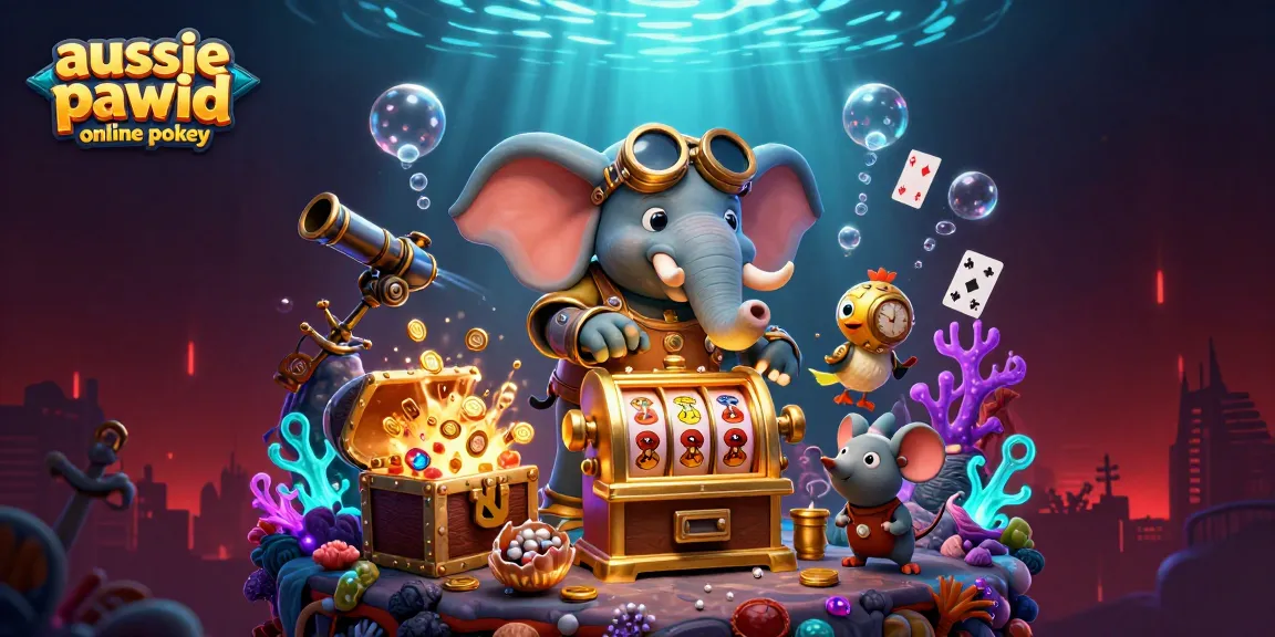 Experience immersive aussie payid online pokies action with vibrant slot machines and animated characters.